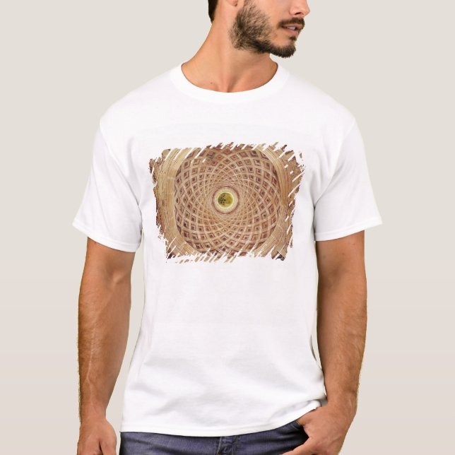T-shirt Vue intérieure de la coupole dans la chapelle (Devant)