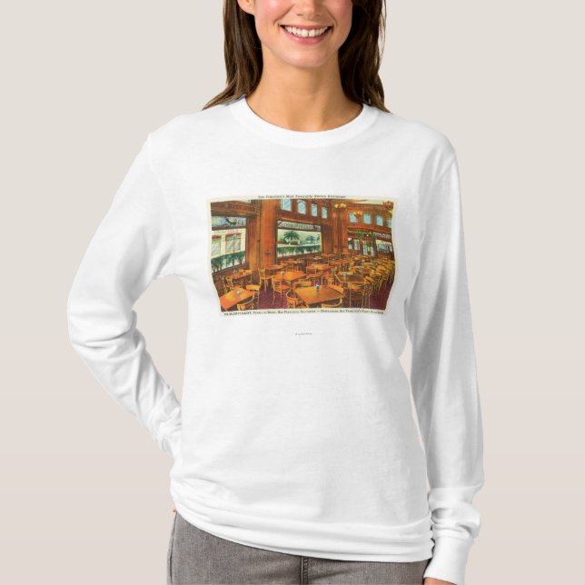 T-shirt Vue intérieure du faisan d'or (Devant)