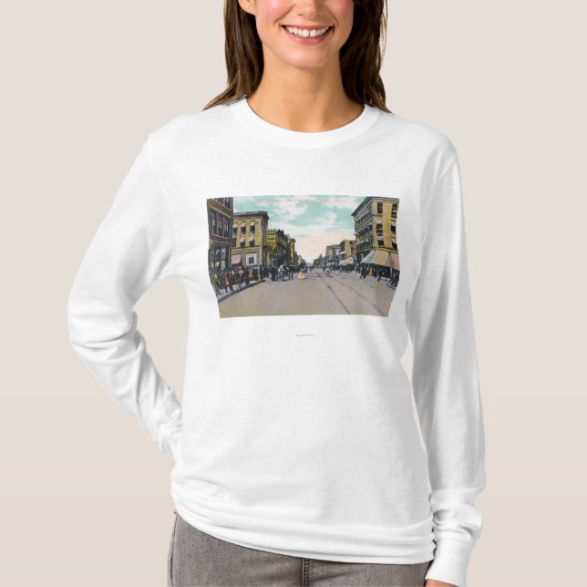 T-shirt Vue occidentale de StreetBoise principal,