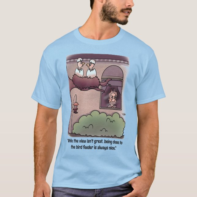 T-shirt Vue Oiseaux (Devant)