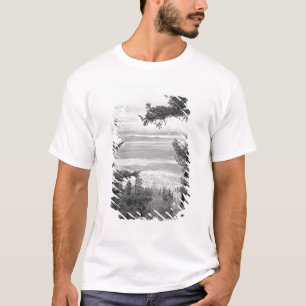 T-shirt Vue ouest depuis la crête de Sandia, Montagnes,