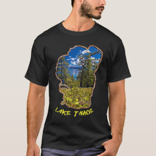 T-shirt Vue paradisiaque du lac Tahoe