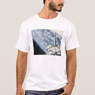 T-shirt Vue partielle d'effort de navette spatiale