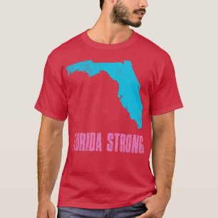 T-shirt Vue rétro Floride forte