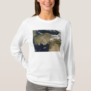 T-shirt Vue satellite de la Turquie