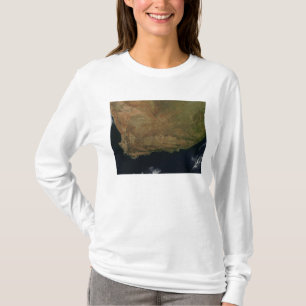 T-shirt Vue satellite de l'Afrique du Sud