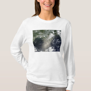T-shirt Vue satellite des filets et des rubans d'huile
