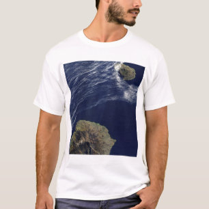 T-shirt Vue satellite du prince Edouard Islands