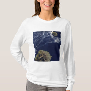 T-shirt Vue satellite du prince Edouard Islands