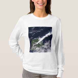 T-shirt Vue satellite d'un panache épais et riche en vapeu