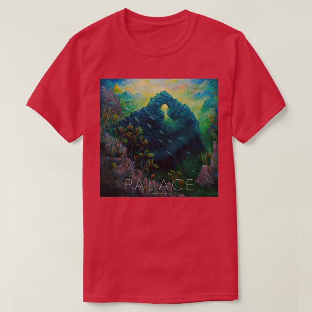 T-shirt Vue sous la mer Palace Shoals (Design devant)