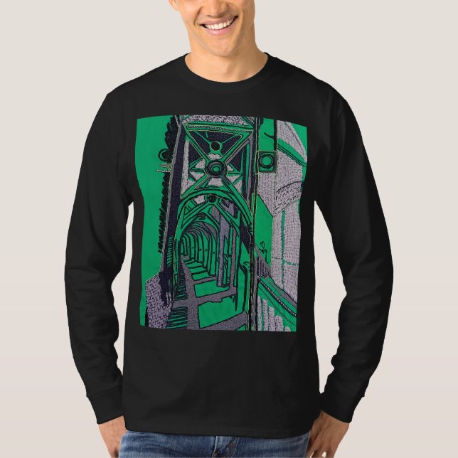 T-shirt Vue sur le pont (Devant)