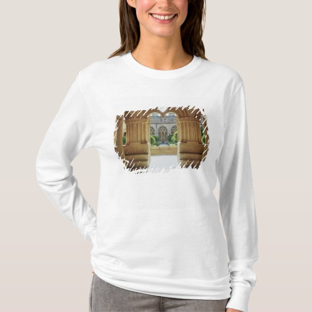 T-shirt Vue vers le cloître du chapitre (Devant)