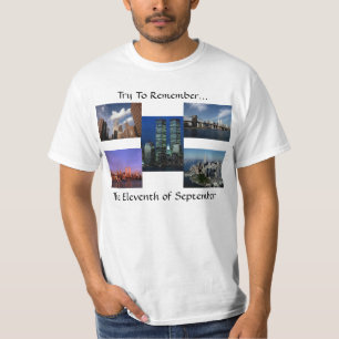 T-shirt Vues des Tours jumelles WTC de New York City dans