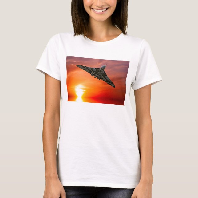 T-shirt Vulcan du coucher du soleil (Devant)