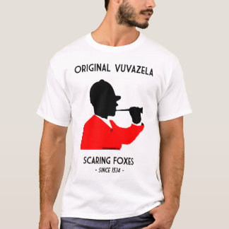 T-shirt Vuvuzela original - effrayer des renards