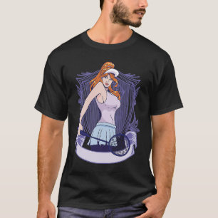 T-shirt VXL Badminton Racquet Sport Femme Fille Grèves