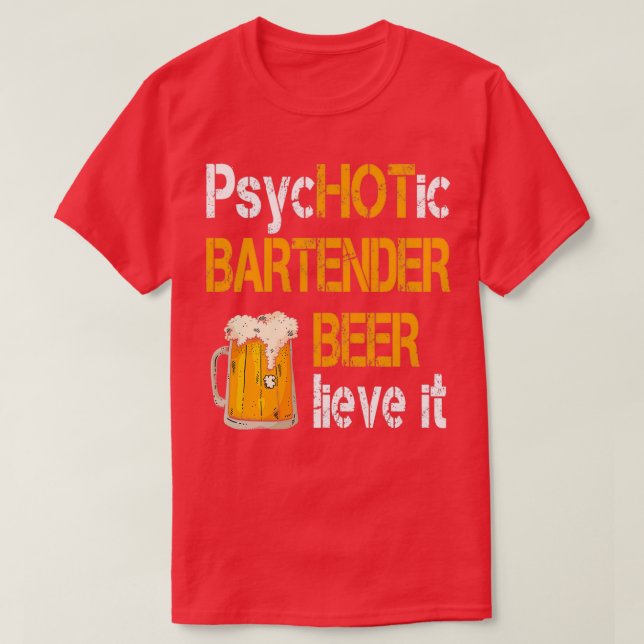 T-shirt vxl barman chaud (Design devant)