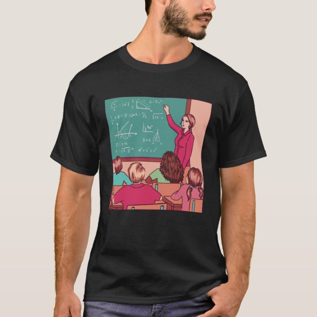 T-shirt VXLS Enseignant Enseignement à domicile Éducation  (Devant)
