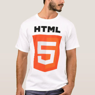 T-shirt W3 W3C de fonctionnaire de logo de HTML 5