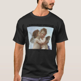 T-shirt W A Bouguereau L Amour et Psych Le premier baiser