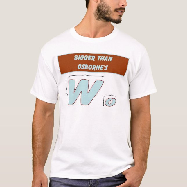 T-shirt W contre O (Devant)