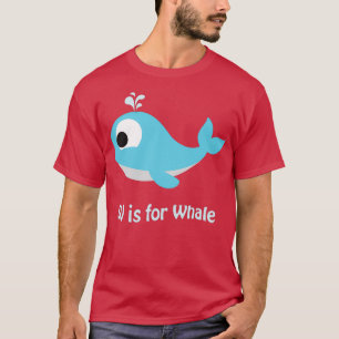 T-shirt W est pour la baleine