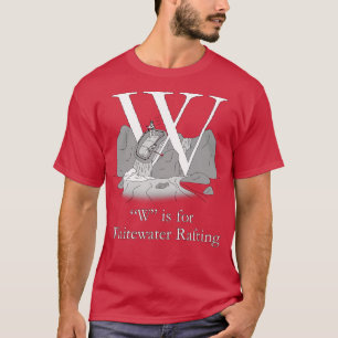 T-shirt W est pour le rafting en eau vive