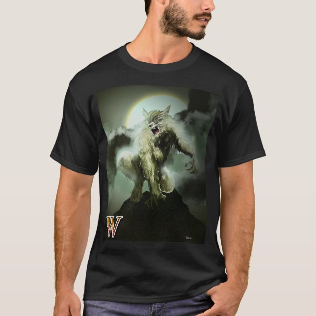 T-shirt W est pour Warewolf (Devant)