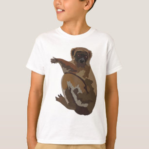 T-shirt W est pour Wooly Lemur