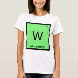 T-shirt W - Planche à voile Chimie des sports Tableau péri