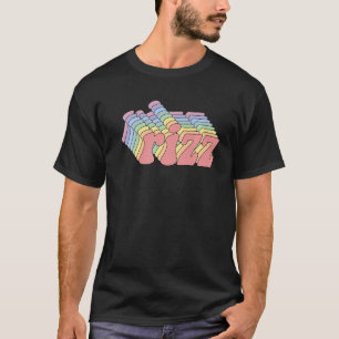 T-shirt W Rizz Retro Mème Vintage Slang Non Parlé Rizz