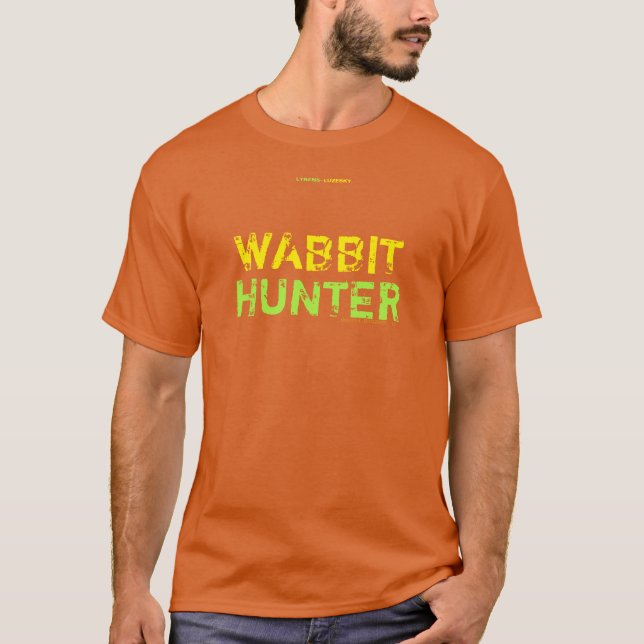 T-SHIRT WABBIT HUNTER (Devant)