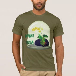 T-shirt Wabi Kusa - plante d'eau ikebana