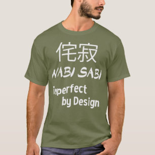 T-shirt Wabi Sabi imparfait par design japonais