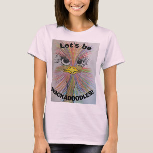 T-shirt Wackadoodle Bird