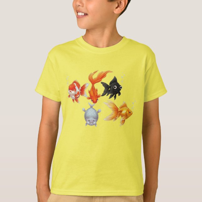 T-shirt Wacky Goldfish (Devant)