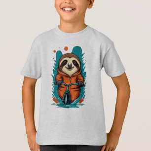 T-shirt "Wacky Wheels : Animal Adventures on Bikes"