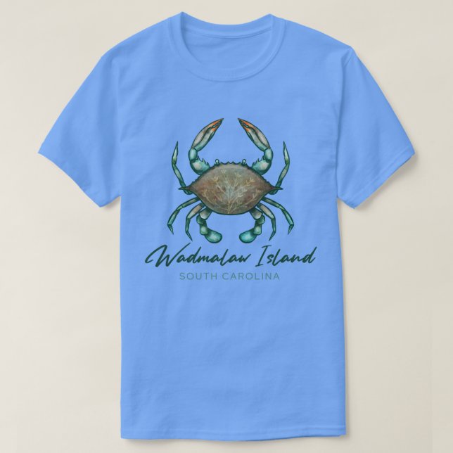 T-shirt Wadmalaw Island South olina SC (Design devant)