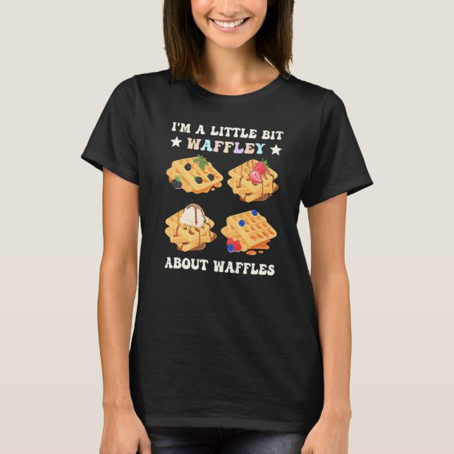 T-shirt Waffle Costume Petit déjeuner Waffle Master Waffle (Devant)