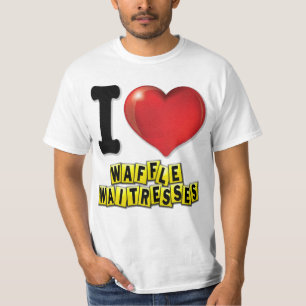 T-shirt Wafflux de coeur