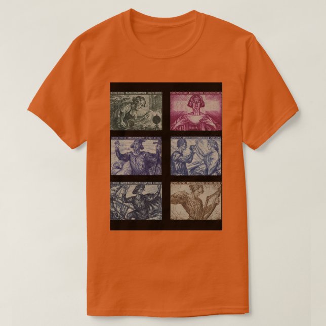 T-shirt Wagner et ses opéras (Design devant)