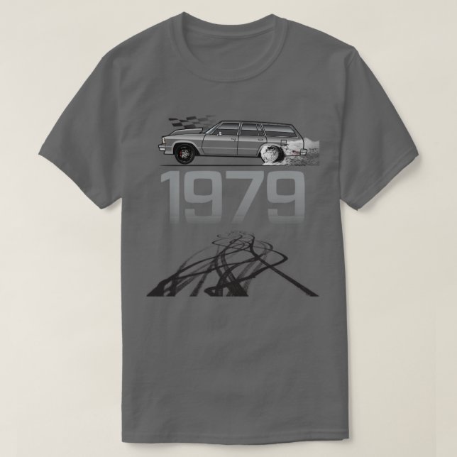 T-shirt Wagon couleur 1979 (Design devant)