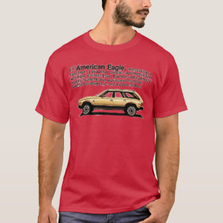 T-shirt wagon d'aigle amc