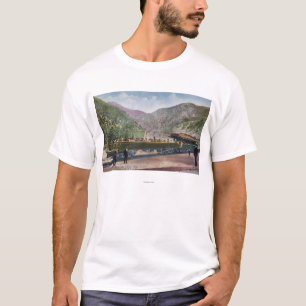 T-shirt Wagon de chemin de fer d'observation