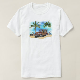 T-shirt Wagon Woody Beach
