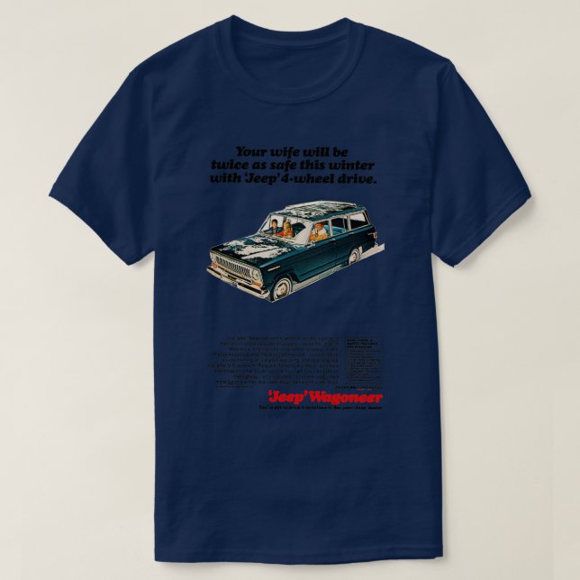 T-shirt WAGONEER 4x4  (Design devant)