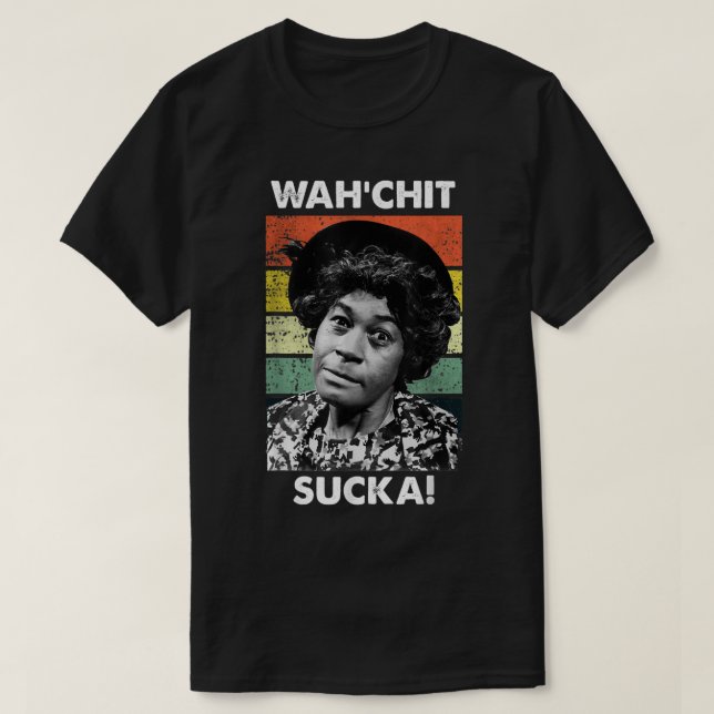T-shirt WAHCHIT SUCKA Regardez Sucka Son à Sanford City (Design devant)