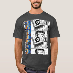 T-shirt Waifu Anime Neko DJ Manga Girl