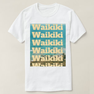 T-shirt Waikiki, Honolulu, Oahu, Hawaï